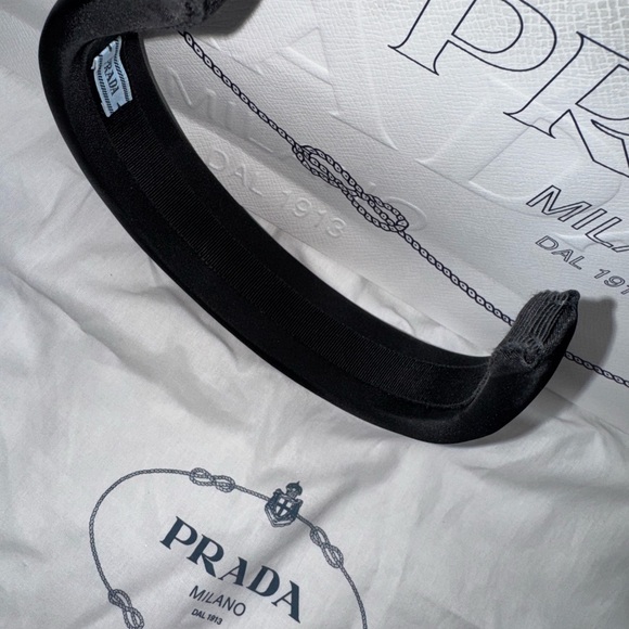 Prada Black Headband - Picture 9 of 12
